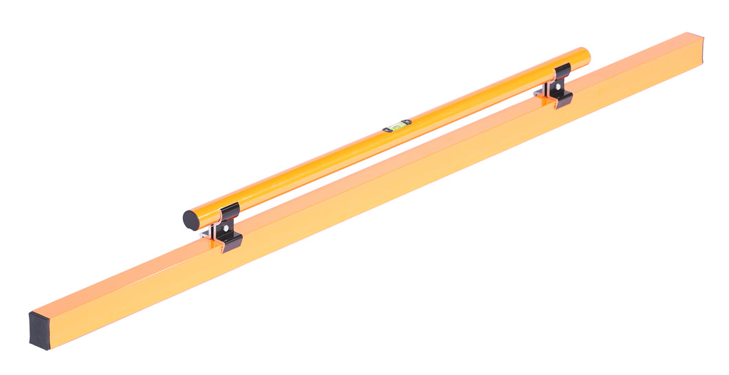 Flextool Aluminium Concrete Screed 1500 mm - with clamped handle and vial
