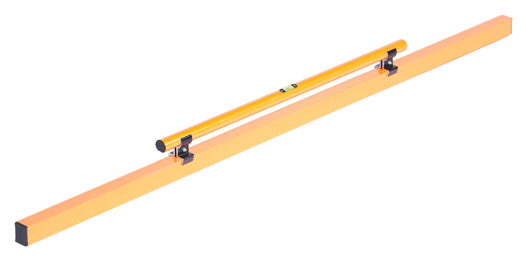 Flextool Aluminium Concrete Screed 1800 mm - with clamped handle and vial