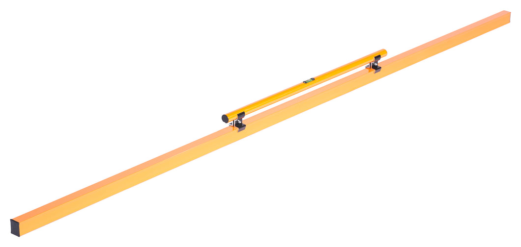 Flextool Aluminium Concrete Screed 2700 mm - with clamped handle and vial