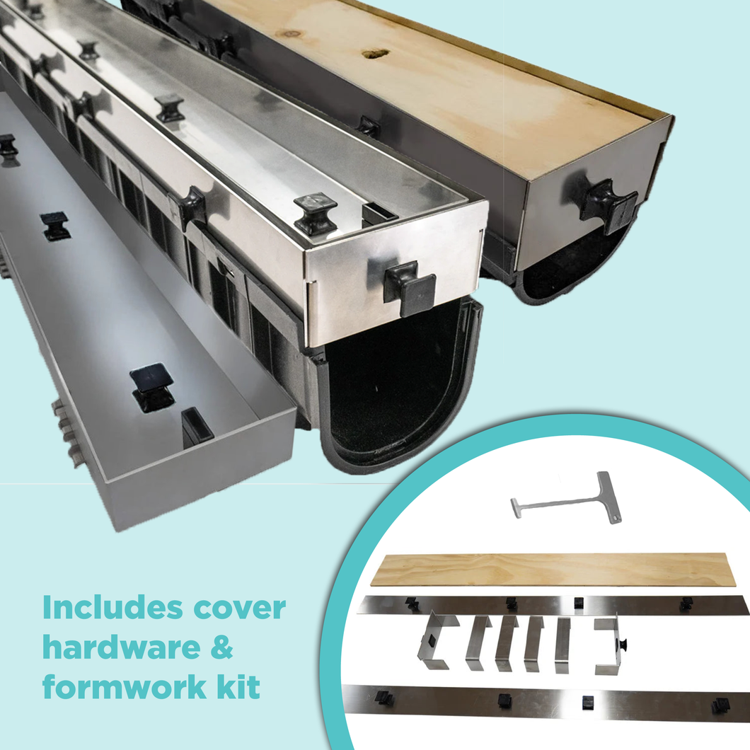 Hide Cover Hardware & Formwork Kit