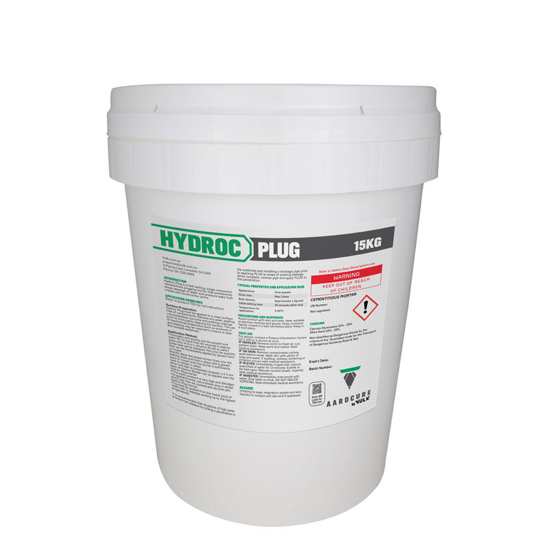 Vulk Hydroc Plug 15Kg Pail